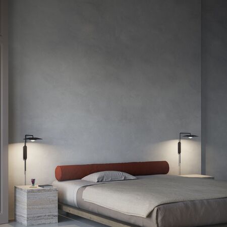 Luceplan Wandleuchte Koinè von Luceplan  Schwarz-4