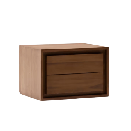 Kave Home Badezimmerregal Kenta von Kave Home B: 60 cm, Nussbaum 