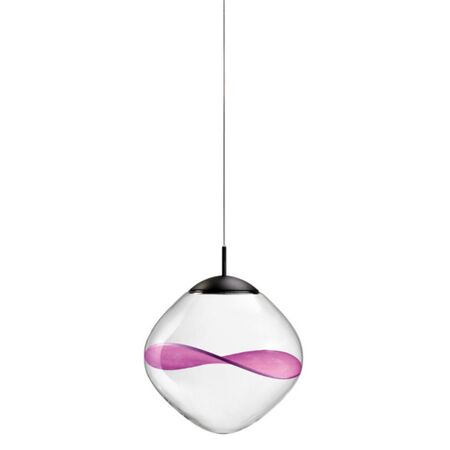 Lumina Pendelleuchte Aether von Lumina Tiefes Fuchsia-Blütenblatt, 2700 K