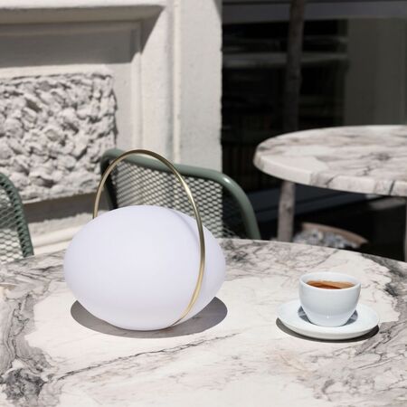 Umage Tragbare Akkuleuchte Orbit von Umage Weiss