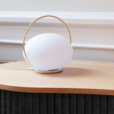 Umage Tragbare Akkuleuchte Orbit von Umage Weiss