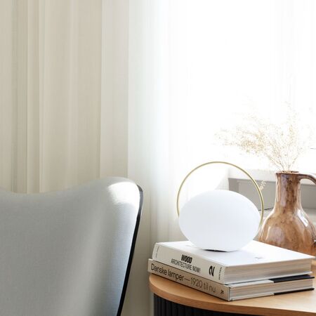 Umage Tragbare Akkuleuchte Orbit von Umage Weiss