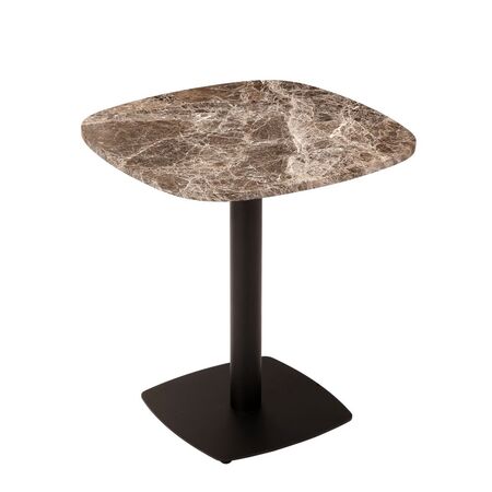 Umage Café Tisch Gather von Umage Emperador Brown