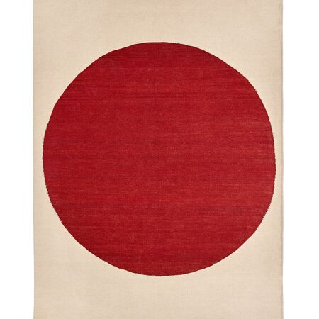 nanimarquina Teppich Topo von Nanimarquina B: 300 cm / L: 400 cm , Red