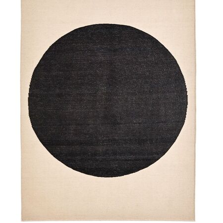 nanimarquina Teppich Topo von Nanimarquina B: 300 cm / L: 400 cm , Black 