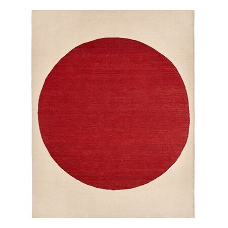 nanimarquina Teppich Topo von Nanimarquina B: 250 cm / L: 350 cm , Red