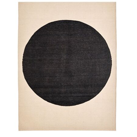 nanimarquina Teppich Topo von Nanimarquina B: 250 cm / L: 350 cm , Black 