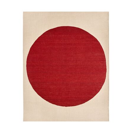 nanimarquina Teppich Topo von Nanimarquina B: 200 cm / L: 300 cm , Red