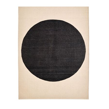 nanimarquina Teppich Topo von Nanimarquina B: 200 cm / L: 300 cm , Black 