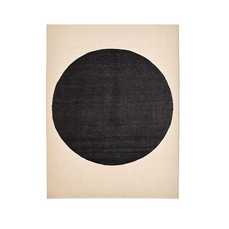 nanimarquina Teppich Topo von Nanimarquina B: 170 cm / L: 240 cm , Black 