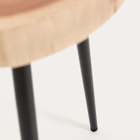 Kave_Home_Beistelltisch_Tanive_gebleichtem_Finish_Schwarz_Stahlbeinen_Details