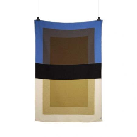 Røros Tweed Lammwolldecke Bento 135 x 200 cm von Røros Tweed Olive
