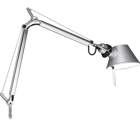Artemide Tolomeo Micro mit Fuss von Artemide Aluminium
