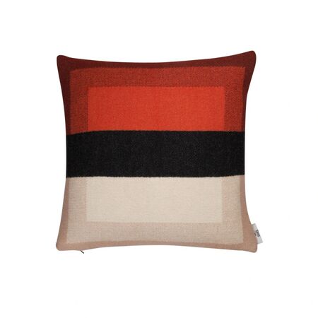 Røros Tweed Lammwollkissen Bento 50 x 50 cm von Røros Tweed Rosehip