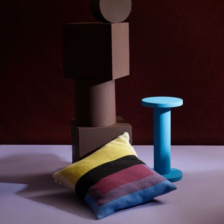 Røros Tweed Lammwollkissen Bento 50 x 50 cm von Røros Tweed Lemon curd