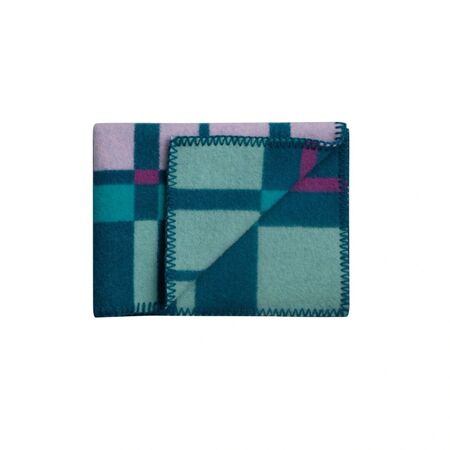 Røros Tweed Lammwolldecke City 135 x 200 cm von Røros Tweed Aqua