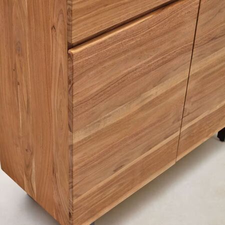 Kave_Home_4_türiges_Highboard_Uxue_Shwarz_Bein_Details