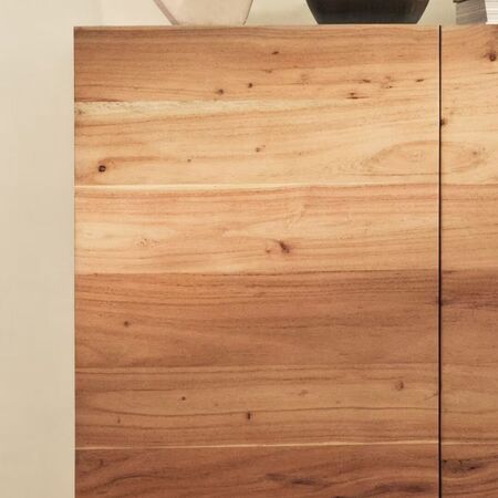 Kave_Home_4_türiges_Highboard_Uxue_Shwarz_Bein_Details