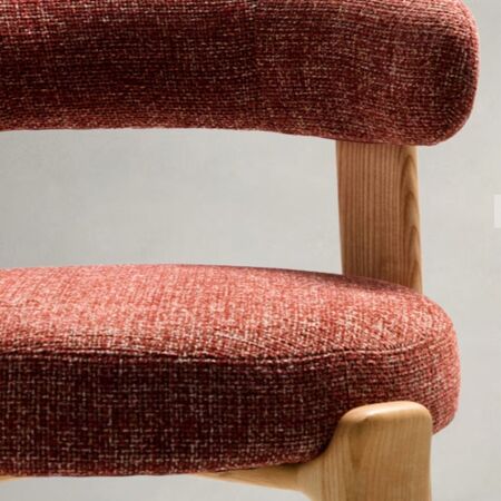 Kave_Home_Hocker_Granite_aus_Chenille_Hellbraun_Terrekota_Details