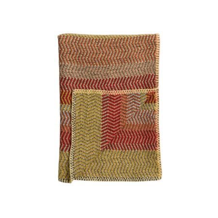 Røros Tweed Lammwolldecke Fri 150 x 200 cm von Røros Tweed Summer red