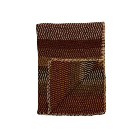 Røros Tweed Lammwolldecke Fri 150 x 200 cm von Røros Tweed Stubble field