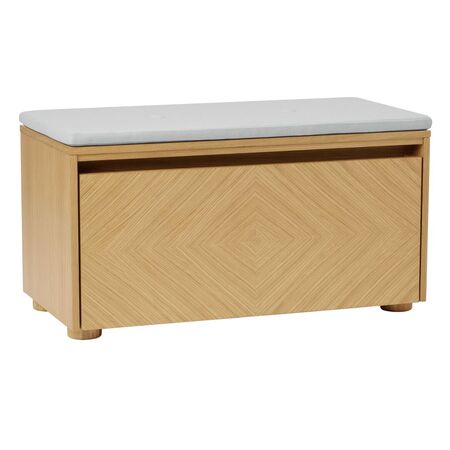 Umage Aufbewahrungsbank mit Kissen Hideaway von Umage Grid, Sterling