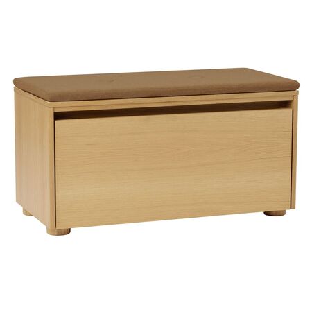 Umage Aufbewahrungsbank mit Kissen Hideaway von Umage Veneered, Sugar Brown