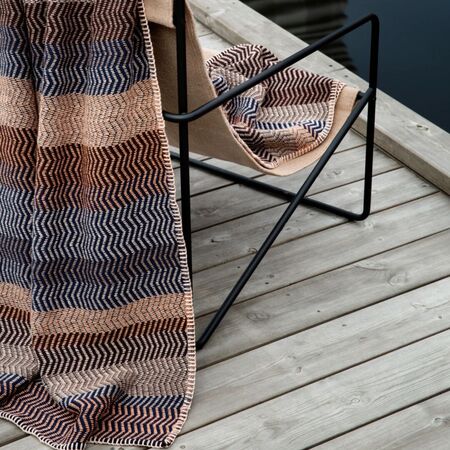 Røros Tweed Lammwolldecke Fri 150 x 200 cm von Røros Tweed