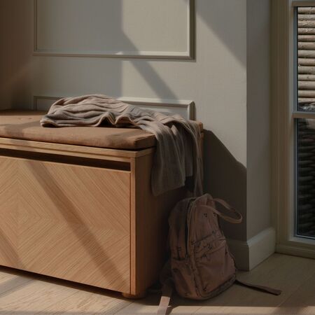 Umage Aufbewahrungsbank mit Kissen Hideaway von Umage