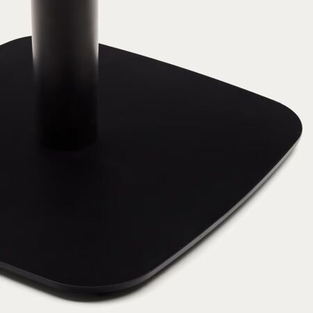 Kave_Home_Hoher_Eckiger_Tisch_Dina_Metallbein_Schwarz_Details_1