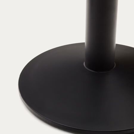 Kave_Home_Hoher_Runder_Tisch_Dina_Metallbein_Schwarz_1