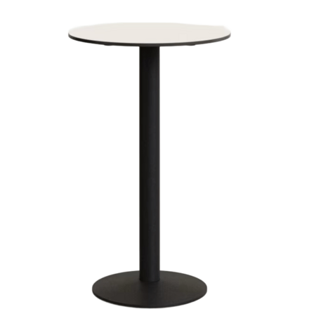 Kave_Home_Esilda_runder_Stehtisch_Weiss_mit_schwarz_lackiertem_Metallbein