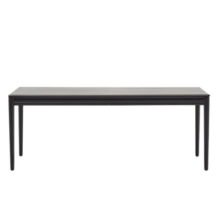 Kave Home Lenon Ausziehtisch von Kave Home B: 200 - 280 cm, Schwarz