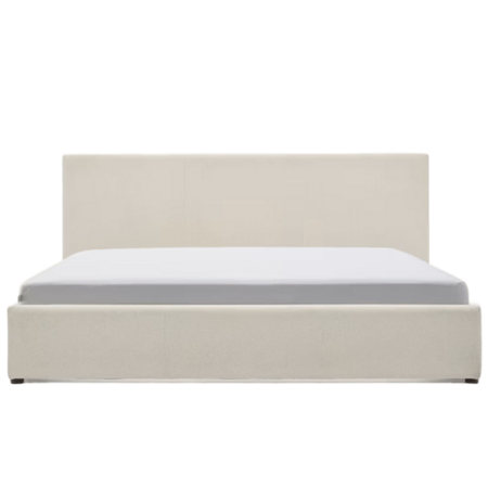 Kave Home Bett mit Bettkasten Nahiri von Kave Home B: 191 cm / Matratze - B: 180 cm / T: 215, Beige