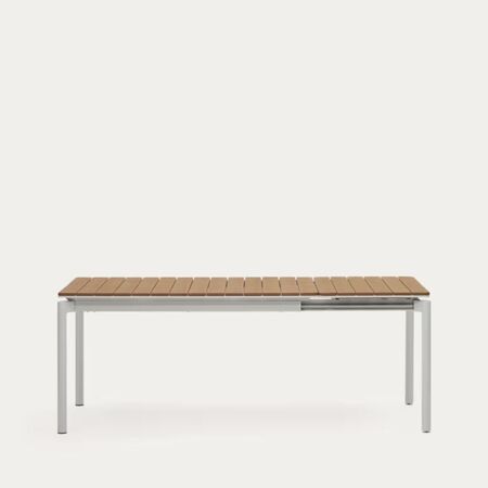 Kave_Home_Gartentisch_Canyelles_ausziehbar_Hellgrau_140-200_3-200_1