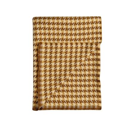 Røros Tweed Lammwolldecke Mimi 150 x 200 cm von Røros Tweed Pale Lemon