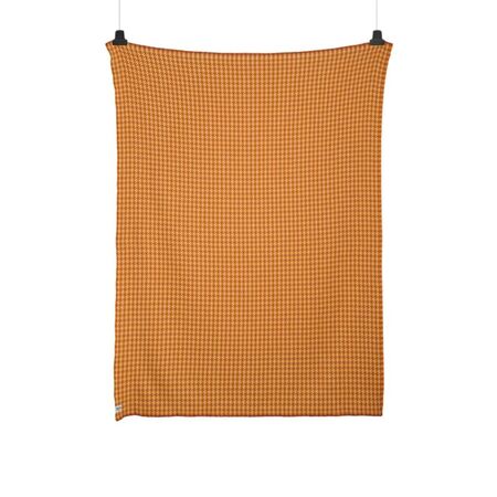 Røros Tweed Lammwolldecke Mimi 150 x 200 cm von Røros Tweed Apricot