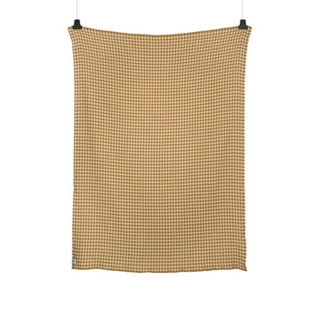 Røros Tweed Lammwolldecke Mimi 150 x 200 cm von Røros Tweed Pale Lemon