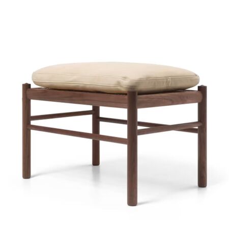 Carl Hansen & Søn OW149F Fusshocker von Carl Hansen & Son Terra Lime 20365, Walnuss geölt