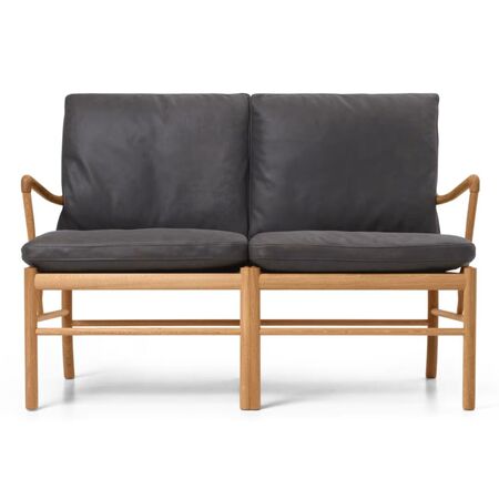 Carl Hansen & Søn OW149-2 Sofa von Carl Hansen & Son Terra Raku 20367, Eiche geölt