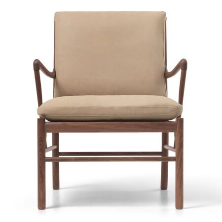 Carl Hansen & Søn OW 149 Chair mit Lederbezug von Carl Hansen & Son Terra Marble 20366, Walnuss geölt