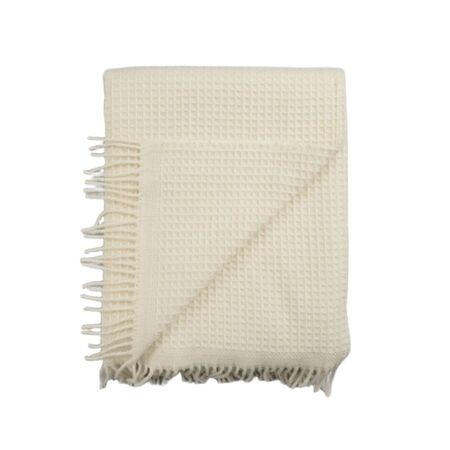 Røros Tweed Lammwolldecke Vega 150 x 210 cm von Røros Tweed Natur