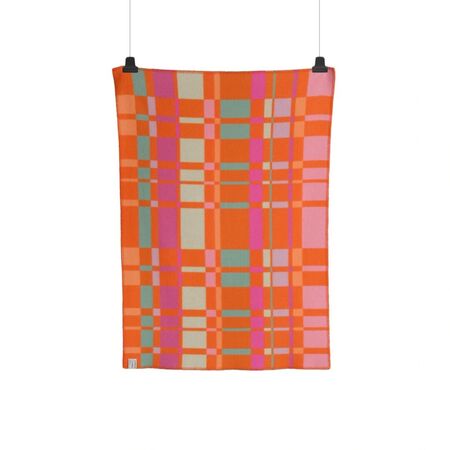 Røros Tweed,Baby Lammwolldecke City 67 x 100 cm von Røros Tweed,orange,Wohntextilien,Plaids