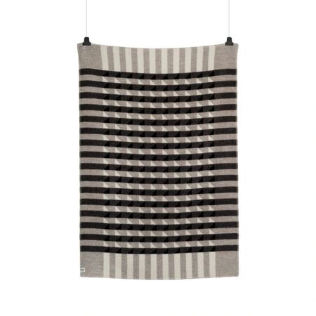 Røros Tweed,Baby Lammwolldecke Kvam 67 x 100 cm von Røros Tweed,Greyscale,Wohntextilien,Plaids