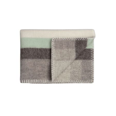 Røros Tweed Baby Lammwolldecke Mikkel 67 x 100 cm von Røros Tweed Grau