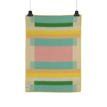 Røros Tweed Baby Lammwolldecke Mikkel 67 x 100 cm von Røros Tweed Pastell