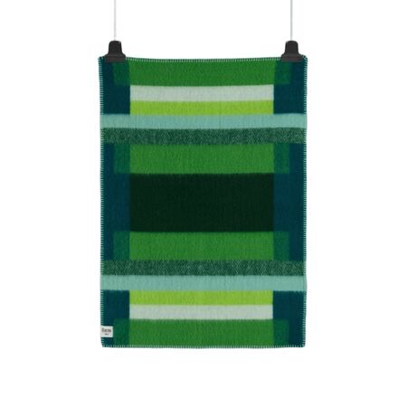 Røros Tweed Baby Lammwolldecke Mikkel 67 x 100 cm von Røros Tweed Grün