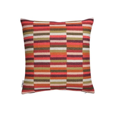 Røros Tweed Lammwollkissen Ida 50 x 50 cm von Røros Tweed Red Shades