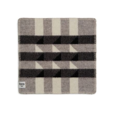 Røros Tweed Sitzkissen aus Lammwolle Kvam im 4er Set von Røros Tweed Greyscale