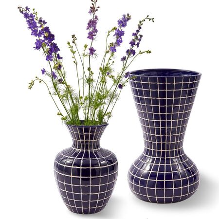 Pols Potten Grosse Vase Hamam von Pols Potten Dunkelblau